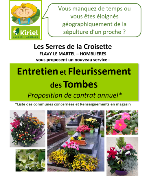 FLEURISSEMENT TOMBE TER